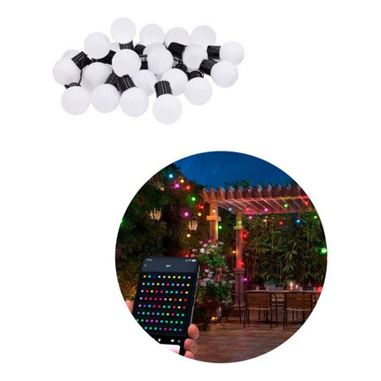 Guia De Luces Led Rgb Con Control Remoto Y App 6mts/ 20 Luce Rgb Rgb