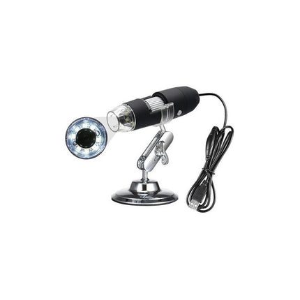 Microscopio Digital Usb 1000x Disparo Jepg Video Avi  Negro