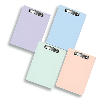 Tabla Con Clip Para Hojas A4  Pastel Pastel
