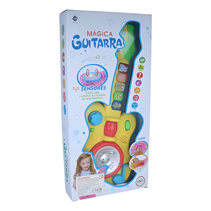 Guitarra Infantil De Plastico Con Sonido 40 X 16 Cm Varios