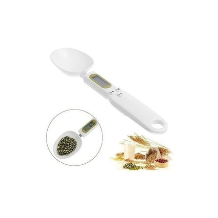 Balanza Cuchara Digital 0.01 A 500g A Pilas Blanco