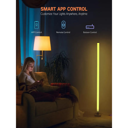 Lampara De Esquina Rgb Inteligente Y Sincronizable