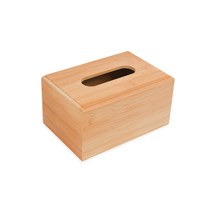 Servilletero Rectangular De Bambu Madera
