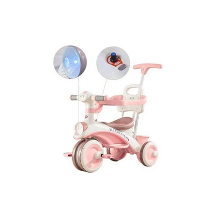 Buggy Carrito Infantil Con Guía Triciclo Con Techo