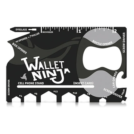Tarjeta Multiuso De Bolsillo 18 Herramienta En1 Ninja Wallet