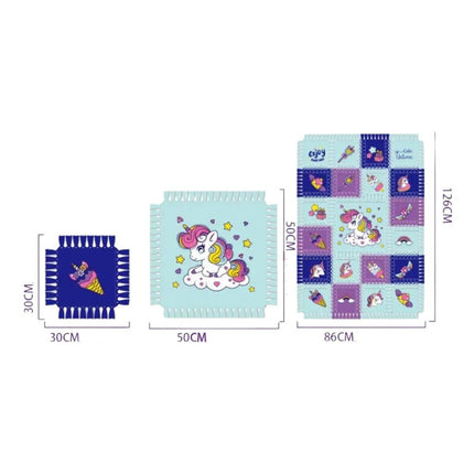 Juego Arma Tu Propia Manta De Unicornio 21pcs V