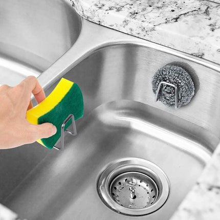 Soporte De Esponja Escurridor Colgante Esponja De Cocina Gris