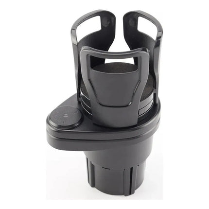 Soporte Porta Vaso Mate Doble Para Auto Universal Ajustable Negro