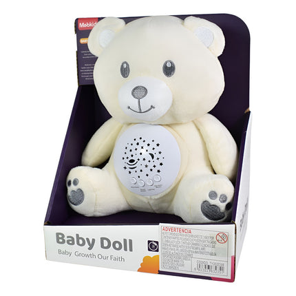 Peluche Proyector De Luces De Colores Y Música Relajante