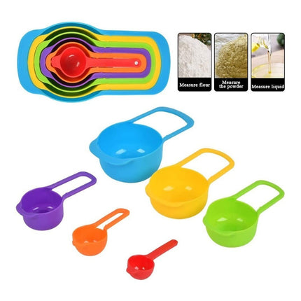 Set Cucharas Y Tazas Medidoras 6 Piezas Varios
