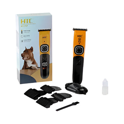 Cortapelo Para Mascota Htc At-767 Recargable Negro