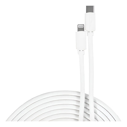 Cable Tipo C - Compatible Con  iPhone 1 Metros Blanco
