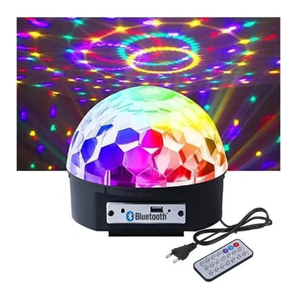 Bola De Luces Audioritmica Discoteca Bluetooth Parlante Led