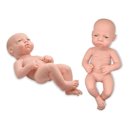 Bebe De Goma Realista Con Manta Y Accesorios 35cm Bebé Piel