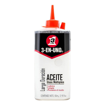 Lubricante Multiusos 3-en-uno De 90 Ml