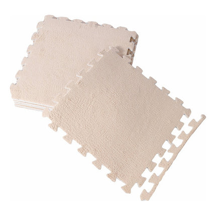 Alfombra Entrelazadas De Felpa 10 Unidades 50×50