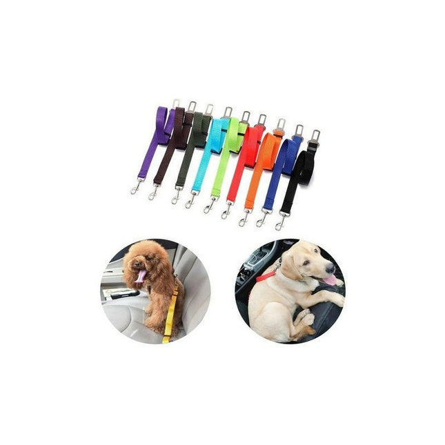 Cinturón De Seguridad Para Auto  Para Perros Todas Las Razas Varios N/a