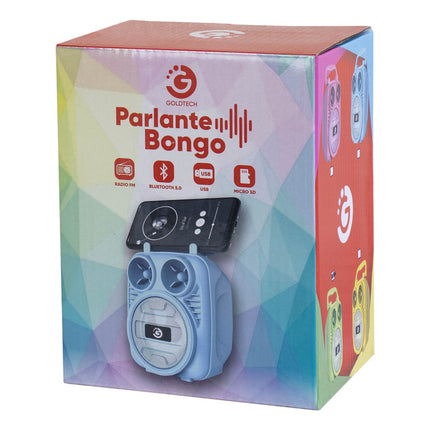 Parlante Portable Bongo 3 Goldtech Varios