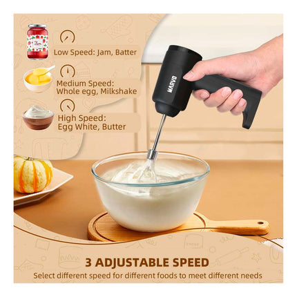 Batidora De Mano Inalámbrica Marvo Hbr-110 X