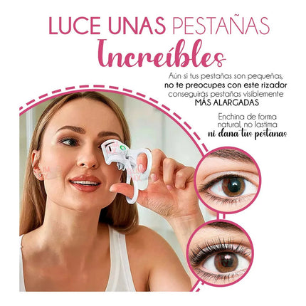 Arqueador De Pestañas Recargable Usb V