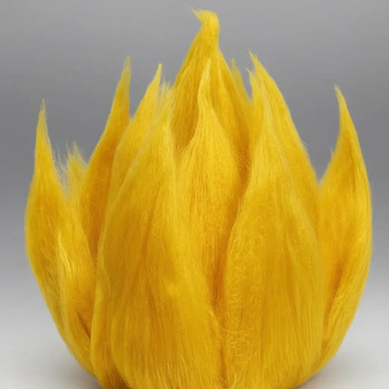 Peluca Amarilla Para Cosplay Altura 26cm Amarillo 1