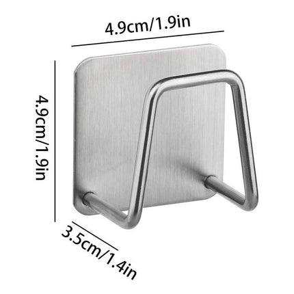 Soporte De Esponja Escurridor Colgante Esponja De Cocina Gris