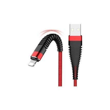 Cable Usb Compatible  Con iPhone Malla  Reforzado  1 Metro Varios