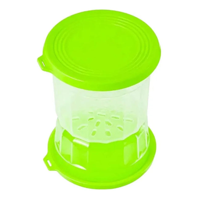 Frasco Escurridor Con Separación  Para Aceitunaspepinillos V