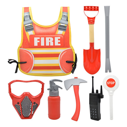 Set De Bomberos Con Accesorios 8pcs. Ty363110b