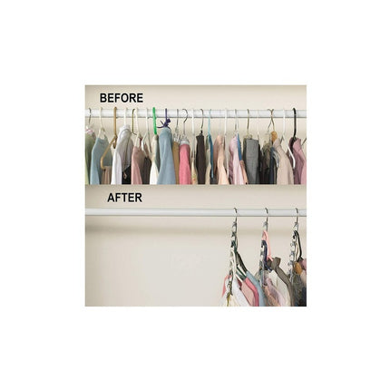 Perchero Telescopico De Metal, Plegable Regulable 6 Perchas N/a