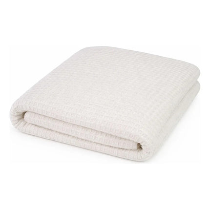 Manta Cobertor Para Sillones 180x220cm. Blanco