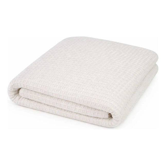 Manta Cobertor Para Sillones 180x220cm. Blanco