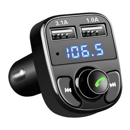 Transmisor Fm Para Auto X8 Sd/fm Bluetooth