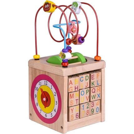 Cubo Didactico De Madera 5 En 1 Cgf00943 V