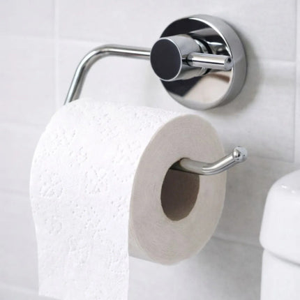 Portarrollo De Papel Higienico Para Baño Cba01005/4 Plateado