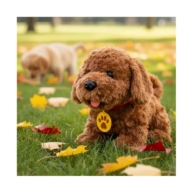Perro De Peluche Interactivo 25x26cm. Marrón Ty364969 Marrón