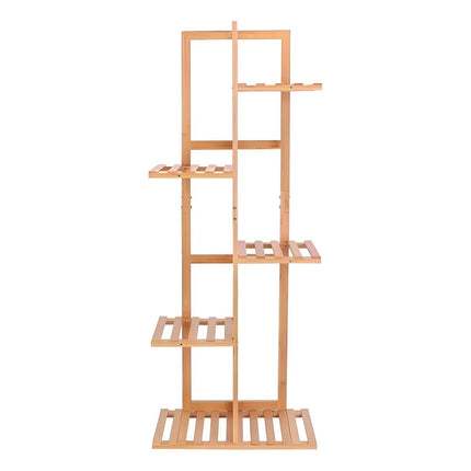 Porta Macetas De Madera Varios Niveles Rustico X