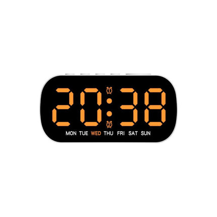 Reloj Digital Rectangular Mediano Lh-4648 Negro