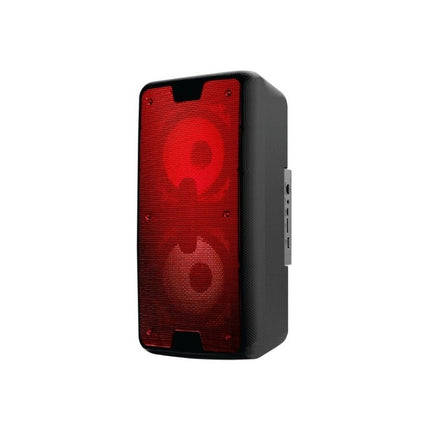 Parlante Ledstar Hook 2 2x4  Tws Bluetooth Negro
