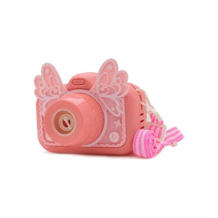 Burbujero Mariposa Con Música Y Con Luces. Rosado
