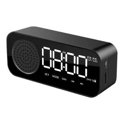 Reloj Despertador Alarma / Fm / Tf / Aux Recragable X