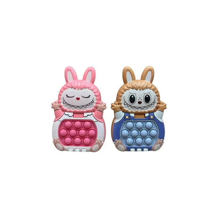 Pop It Sensorial De Capybara Y Labubu Con Luz Y Sonido X