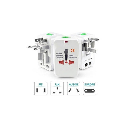 Adaptador Enchufe De Corriente Universal Ideal Viaje