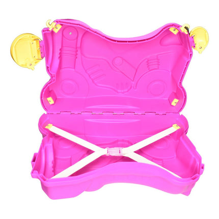Moto Valija Infantil 48x35x23cm. Rosa Rosado