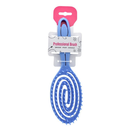 Cepillo De Pelo Flexible Ovalado Masajeador Varios
