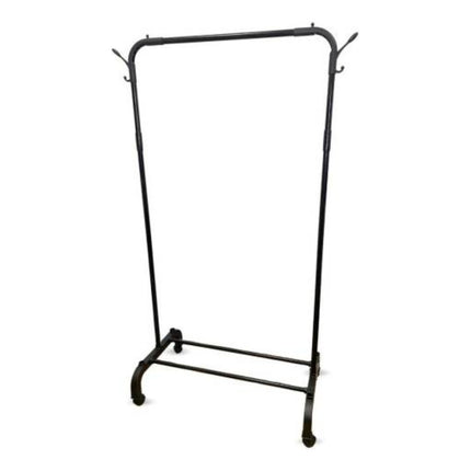 Perchero Negro Con Ruedas 150x80x45cm Negro