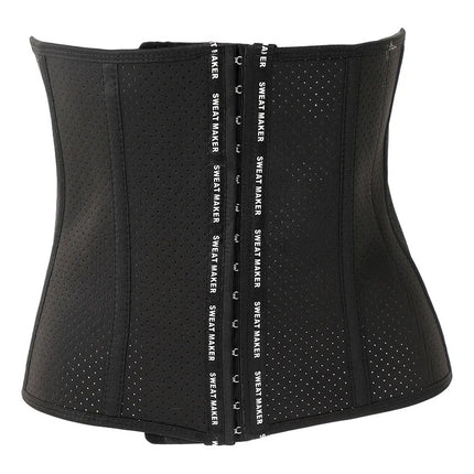 Faja Reductora Abdominal Alta Compresión Y Transpirables Negro Xl