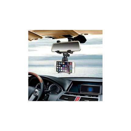 Soporte Para Espejo Retrovisor Del Auto Celular Universal  N/a