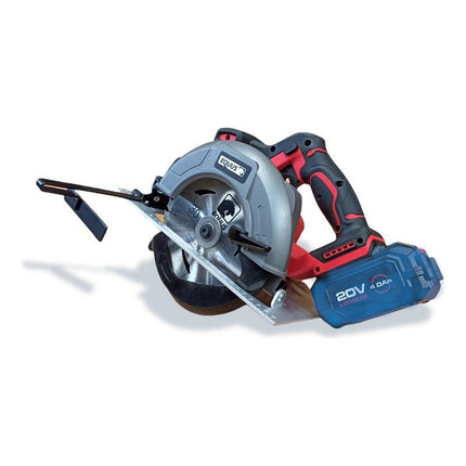 Sierra Circular Inalámbrica Brushless Equus 20v 165mm Solo C Rojo 50hz