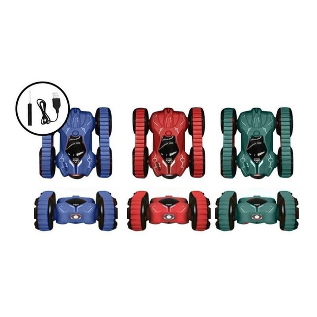 Auto Con Control Remoto Double-side Negro